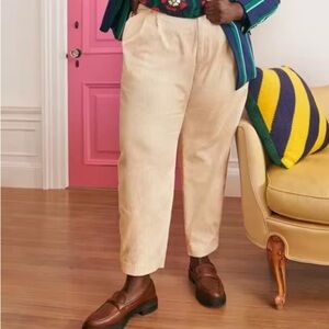 Women’s Ivory Corduroy Pants